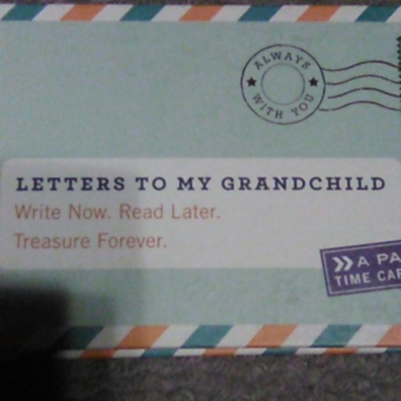 NWT letters to my grandchild time capsule book of 12 envelopes & letters. - Picture 3 of 10
